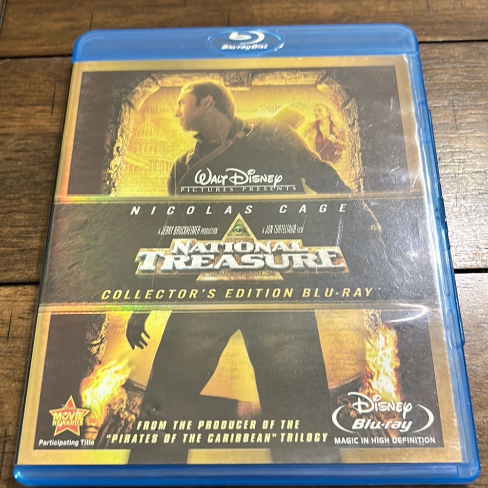 National treasure blue ray!